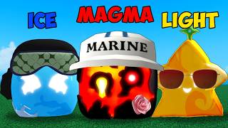 Blox Fruits but One Piece Admirals Decide my Powers [upl. by Erbas]