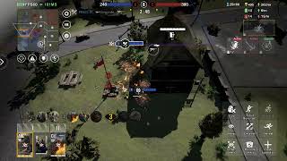 War Alert WWIII PVP RTS PINUS NIGRA vs UnwontedPath82 Good Game Fast victory [upl. by Einhapets729]