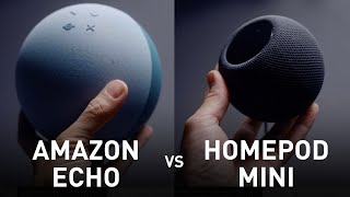 HomePod mini vs Amazon Echo 4 Gen ¿cuál comprar [upl. by Alracal]