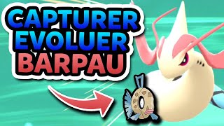 Capturer BARPAU et ÉVOLUER en MILOBELLUS dans Pokémon Diamant Étincelant amp Perle Scintillante [upl. by Elvina612]