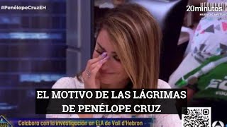 PENÉLOPE CRUZ en EL HORMIGUERO quotEs un ejemplo de valentíaquot [upl. by O'Neil]