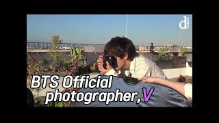 Dessert 방탄소년단BTS  photographer V [upl. by Ahsenod]