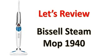 Bissell Steam Mop 1940 Review [upl. by Eedak264]