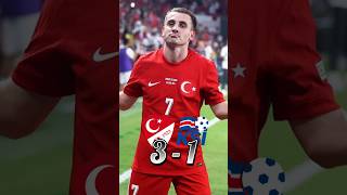 TÜRKIYE  IZLANDA 31🔴⚪️ MAÇ ÖZETI [upl. by Moriah164]