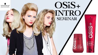 Schwarzkopf Presents OSiS Hair Products  Schwarzkopf Professional USA [upl. by Christophe91]