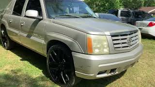 2004 Cadillac Escalade EXT on 28s [upl. by Rednijar459]