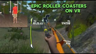 Epic Roller Coasters On The VR Headset [upl. by Aititil]