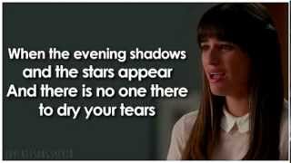 Glee  Make You Feel My Love Lyrics [upl. by Jyoti155]