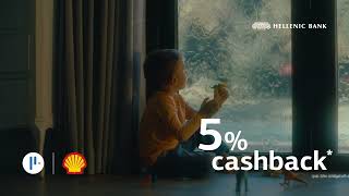 5 cashback για καύσιμα θέρμανσης από τα πρατήρια Shell με κάρτες της Ελληνικής Τράπεζας [upl. by Kinnard]