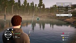 Fishing Sim World Pro Tour Bergsee qualifier offline tournament silver [upl. by Yenobe]