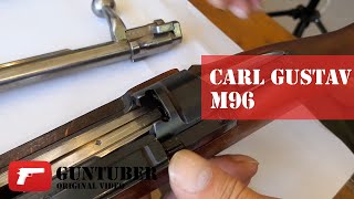 Swedish Mauser Carl Gustav M96 65x55  How to Disassembly and Reassembly Field Strip [upl. by Aihsar]