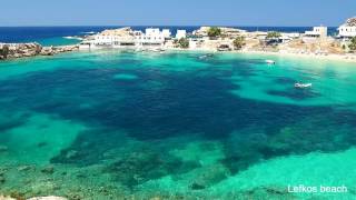 Lefkos beach Karpathos HD [upl. by Silberman308]