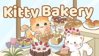 Cat Bakery Lofi 🍞🥐1 Hour Cafe Song ☕Stream cafe☀️cute amp relaxing music 🔆 Make Your Day Better [upl. by Narmi]