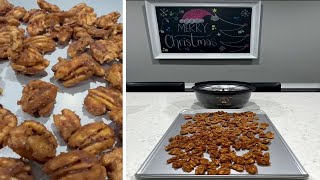 Candied Nuts  Easy Candied Pecans  How to make Candied [upl. by Aelgna]