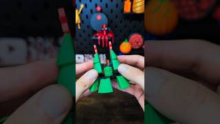 3D printed Transforming Christmas Tree Golem [upl. by Eekorehc]