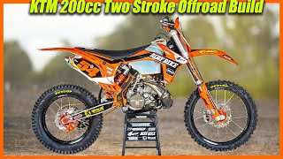 2013 KTM 200cc Two Stroke Project  Dirt Bike Magazine [upl. by Nywra]