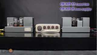 QUAD 22 control pre amp amp QUAD II power amplifier Classic [upl. by Etat]