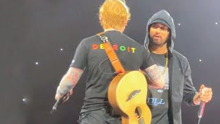 Eminem ft Ed Sheeran  Lose Yourself Stan Full Set of Surprise Performance at Detroit 150723 8K [upl. by Llednyl]