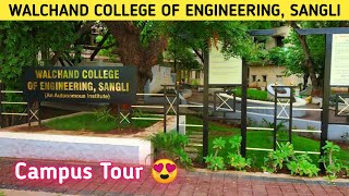 Walchand college of engineering Sangli  Walchand college Sangli Campus Tour [upl. by Huei]