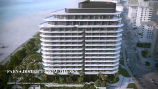 3057673182  Saxony Faena House Miami Beach For Sale [upl. by Kenna87]