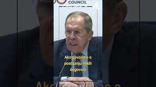 Lavrov quotRazmenaquot teritorija se ozbiljno razmatrala [upl. by Publius]