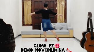 Glow EZ  Line Dance Liliana JurisoEST Beginner [upl. by Ozneral]