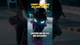 WIN FREE GIFTS  COMMENT THE NAME OF BIKE shorts automobile bike bikelover [upl. by Manvil]