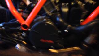 KTM RC8R Dominator Exhaust startup [upl. by Pavel]