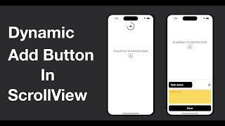 SwiftUIAdd Button interacts with ScrollView [upl. by Mussman]