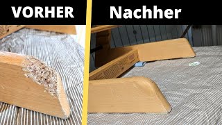 Holz Reparatur  Mit der Clou Holzpaste [upl. by Esila]