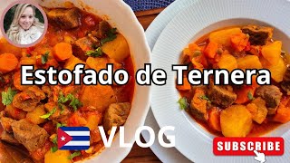 Estofado de TerneraFácil de prepararvlog vlogs recetas cooking [upl. by Aekahs995]