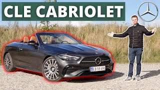 Den PERFEKTE bil til strandvejen Mercedes CLE 450 Cabriolet TEST [upl. by Eyak]