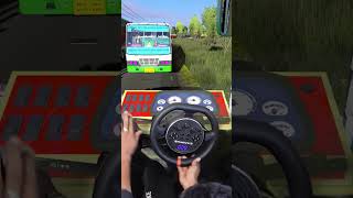 Bus Drivers Epic Overtake Fail eurotrucksimulator2 ets2 scania russia shortsvideo [upl. by Dorreg]