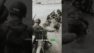 ORIGINAL FOOTAGE of DDay Omaha Beach Normandy WW2  ww2 shorts shortsfeed [upl. by Salohcim]