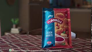 Godrej Yummiez  Ghar ka Fast Food  40 product offering  Chicken Nuggets [upl. by Castor]