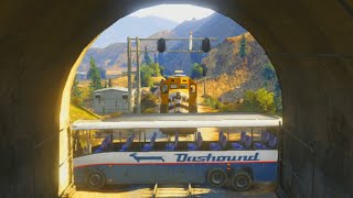 INSANE TRAIN CHALLENGES GTA 5 Challenges [upl. by Arras]