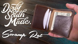 The Dirty South Made Swamp Rat  A unique MINIMALIST bifold made in Mississippi [upl. by Ahsinyd583]