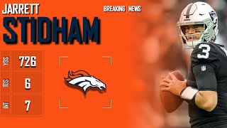 DENVER BRONCOS Jarrett Stidham ᴴᴰ [upl. by Ynahteb]