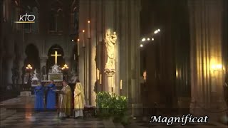 Le Magnificat en Notre Dame de Paris veillée et vêpres de Toussaint du 31 octobre 2016 [upl. by Yam]