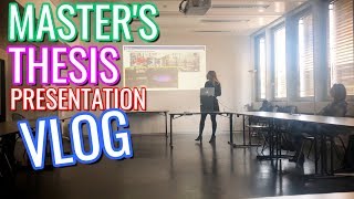 Masters Thesis Presentation Vlog  Mechanical Engineering Vlog  ETH Zurich Vlog [upl. by Fezoj]