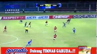 FULL MATCH AFC U19 Qualifier Indonesia vs Philipine 20 10Oct 2013 [upl. by Jennette]