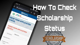 How To Check Scholarship Status  Ts Epass  Telangana  Telugu  20212022 amp 23 [upl. by Teddy]