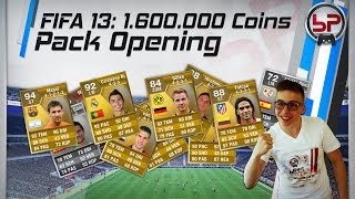 1600000 CoinsMünzen Pack Opening  FIFA 13 Ultimate Team  Ronaldo Messi Kommt zu Papa [upl. by Marsden159]