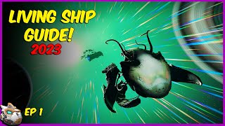 No Mans Sky Living Ship Guide Episode 1 Void Egg Search 2023 [upl. by Mikes]