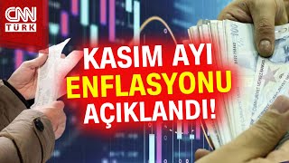 SON DAKİKA 🚨 TÜİK Kasım Ayı Enflasyon Rakamlarını Açıkladı İşte O Rakamlar  Haber [upl. by Ahsirpac]