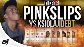 MY BIGGEST EVER PINKSLIP VS KSI  FIFA Ultimate Team [upl. by Harehs962]