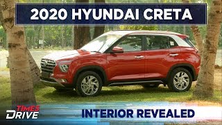 2020 Hyundai Creta  Interior revealed  Times Drive [upl. by Yer]