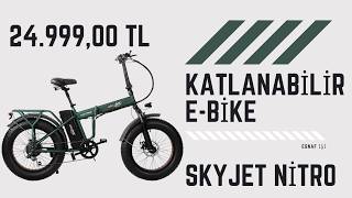 Katlanır Elektrikli Bisiklet  Skyjet Nitro [upl. by Asen349]