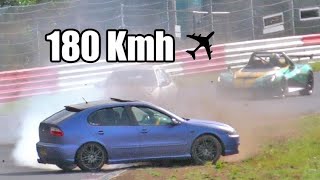 NÜRBURGRING FAIL amp WIN Compilation  EPIC FAILS Nordschleife Nurburgring [upl. by Ainos21]