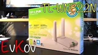 EОбзор  TPLINK TLWN822N [upl. by Elnar]